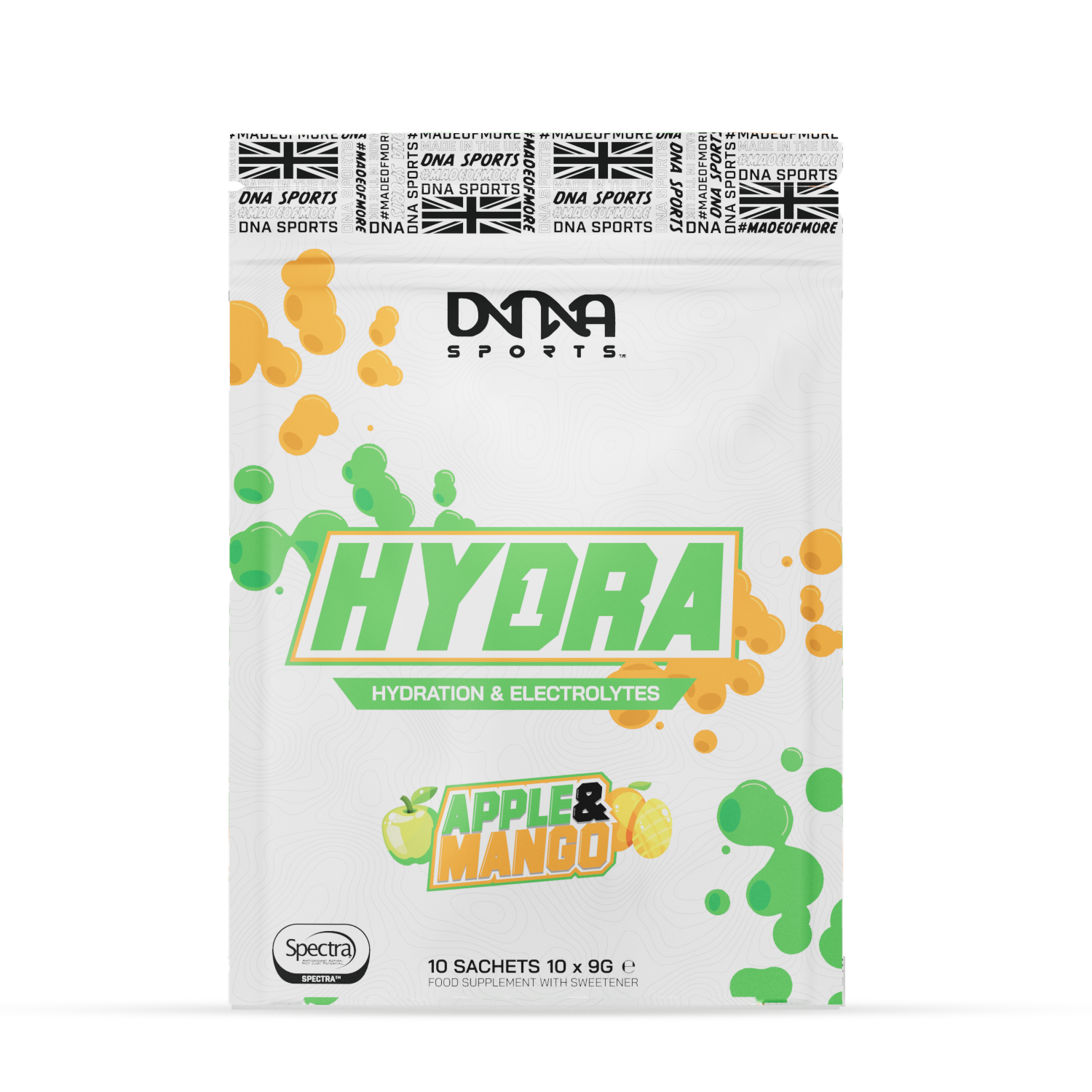 Hydra 1 - Hydration Powder x 10 Sachet Pack - DNA Sports™