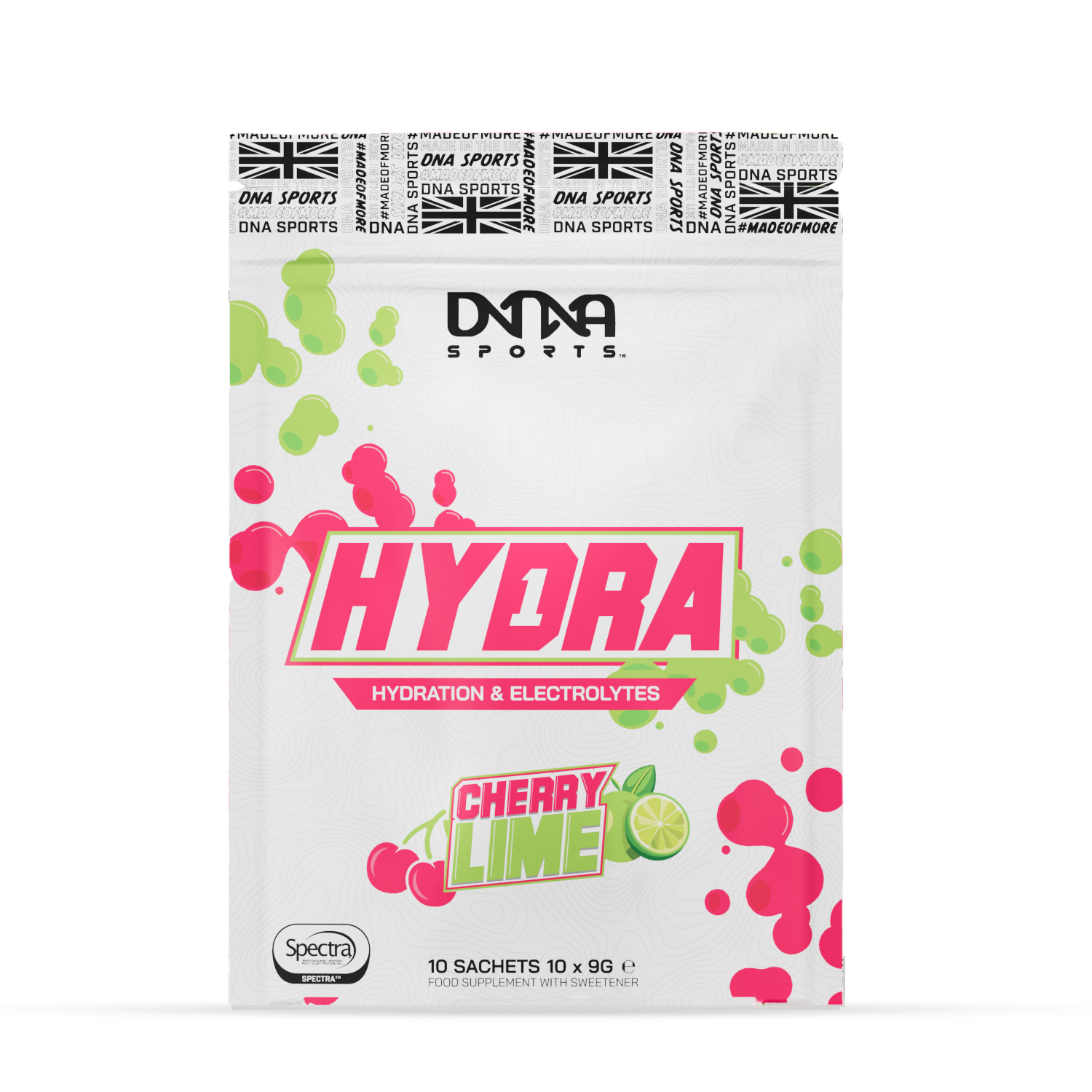 Hydra 1 - Hydration Powder x 10 Sachet Pack - DNA Sports™