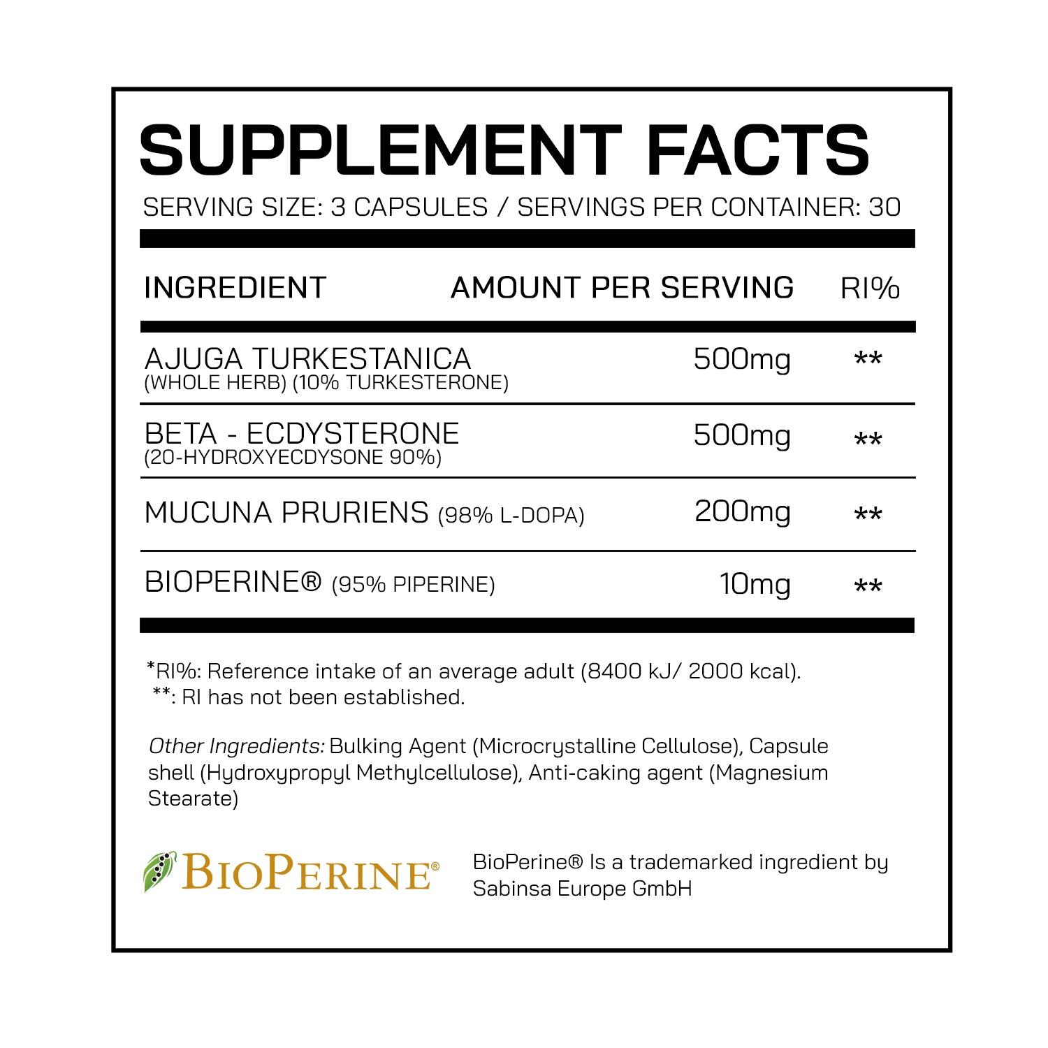 Alpha M.E.T - Natural Muscle Builder - DNA Sports™
