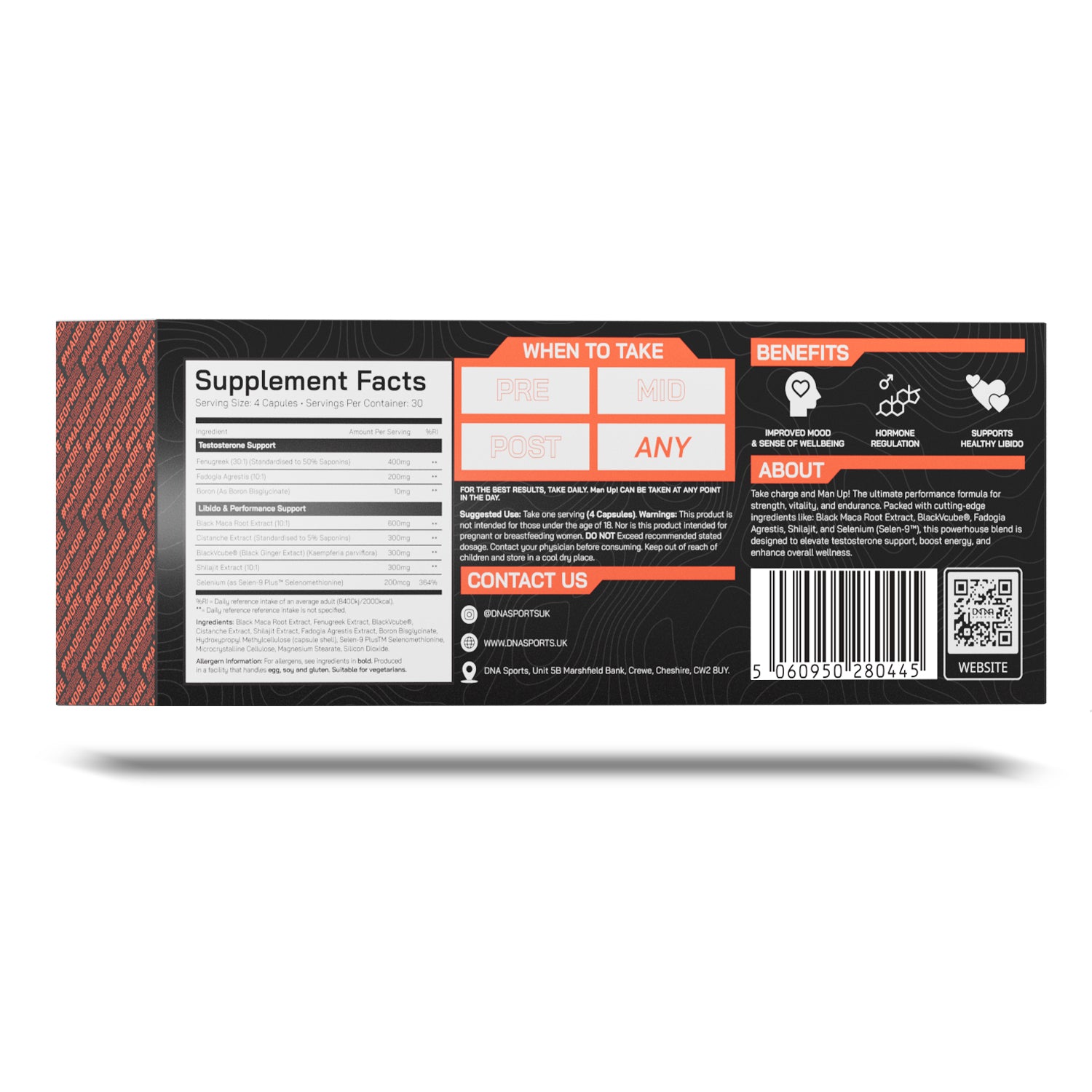 Man Up - Male Health Support - DNA Sports™