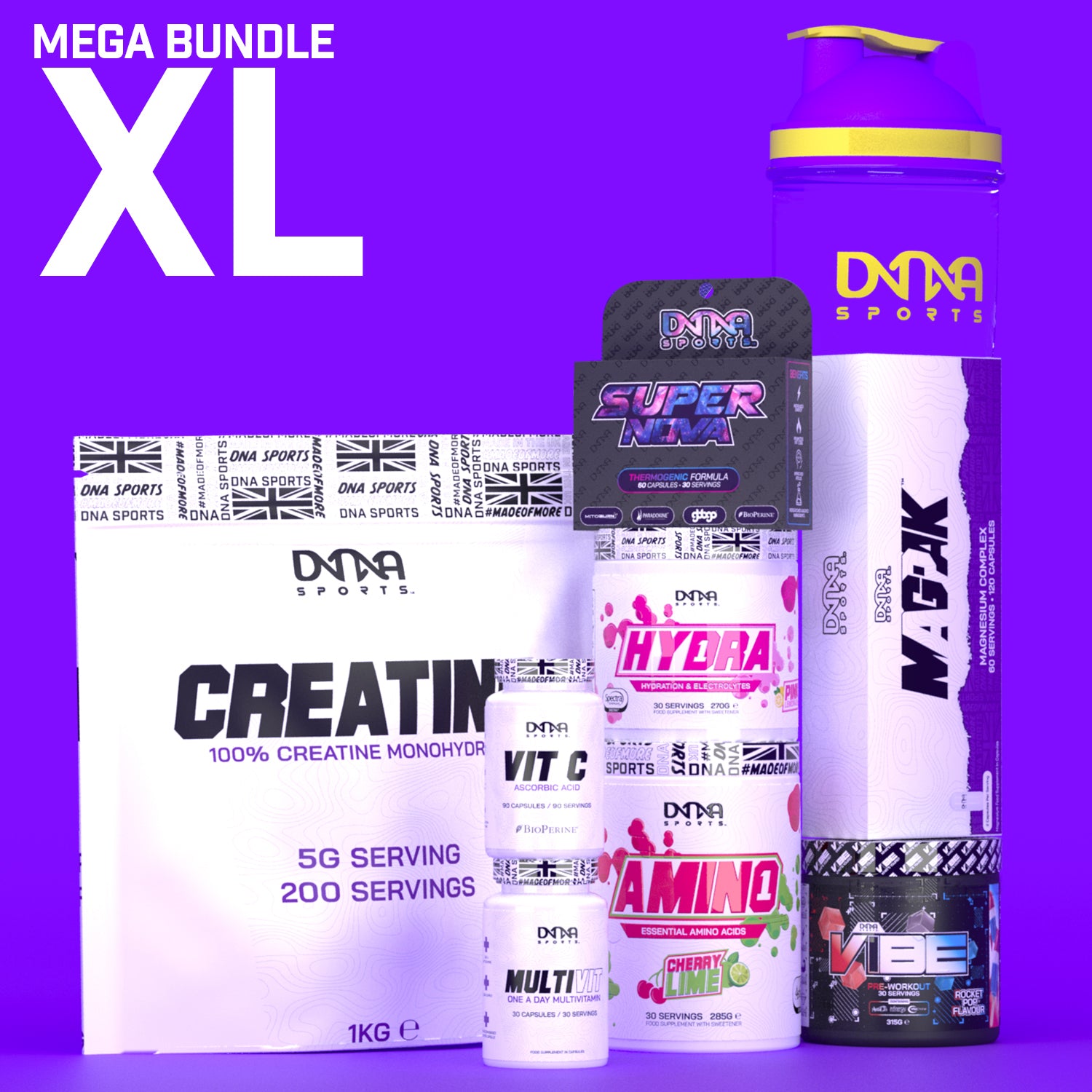 DNA Sports Mega Bundle XL - DNA Sports™