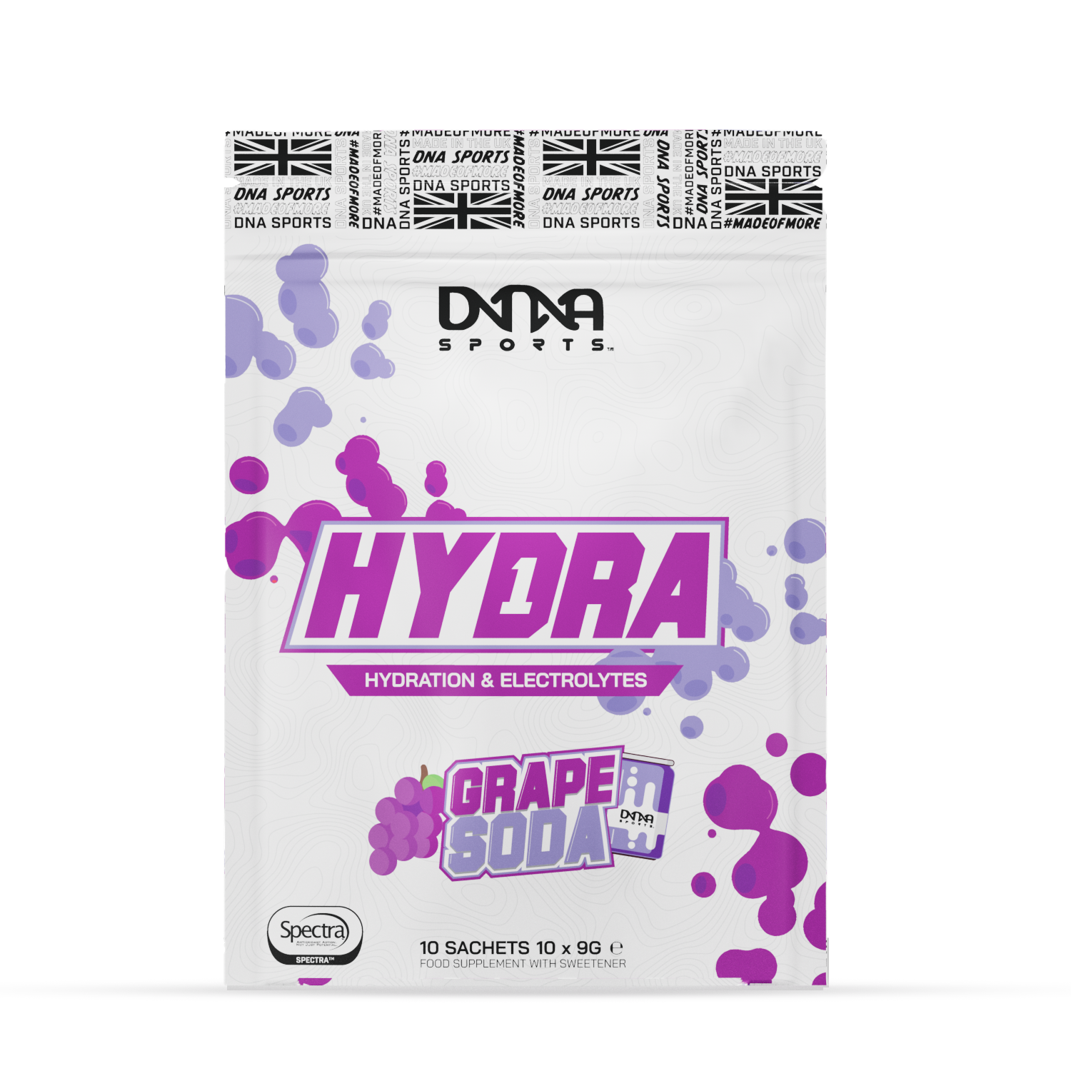 Hydra 1 - Hydration Powder x 10 Sachet Pack - DNA Sports™