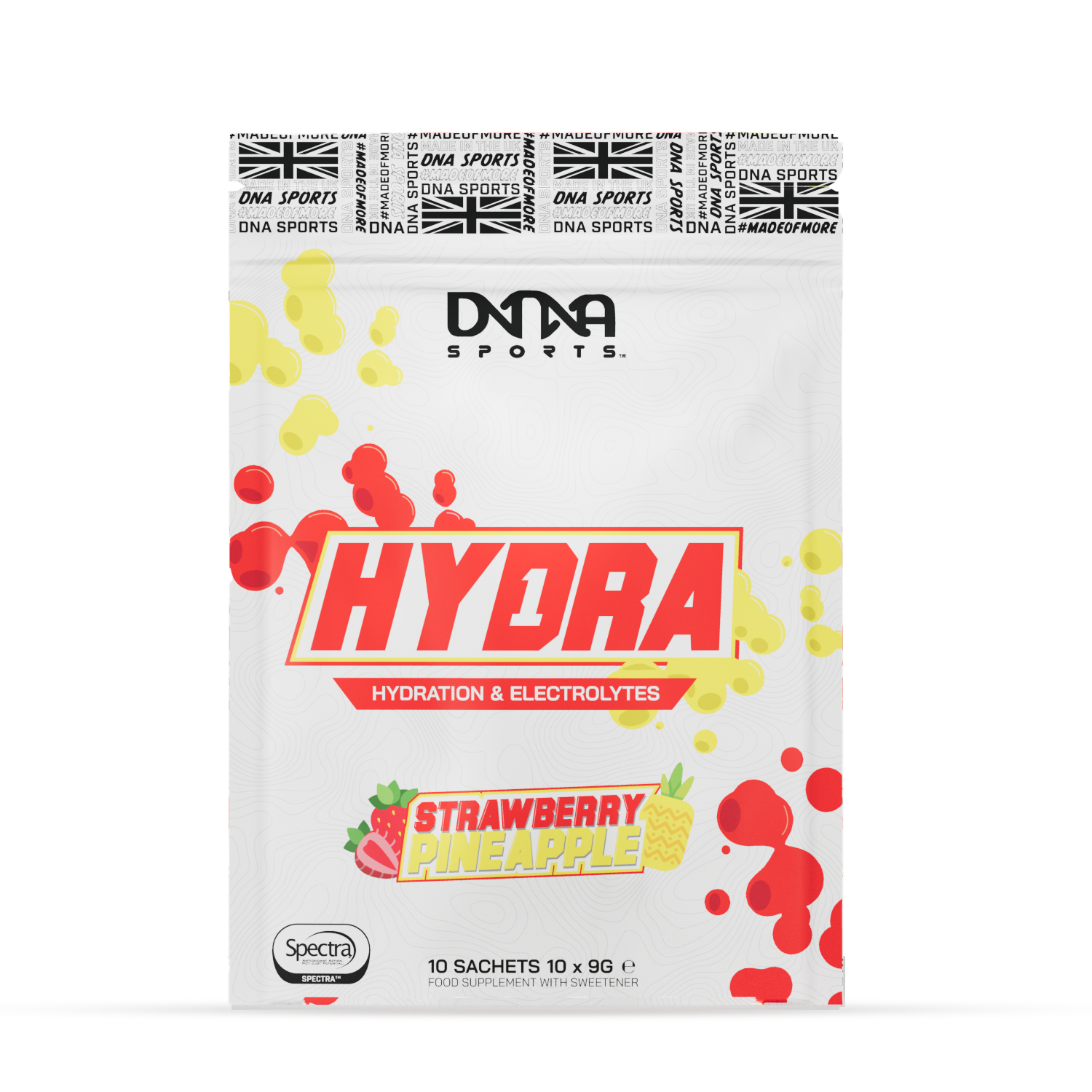 Hydra 1 - Hydration Powder x 10 Sachet Pack - DNA Sports™