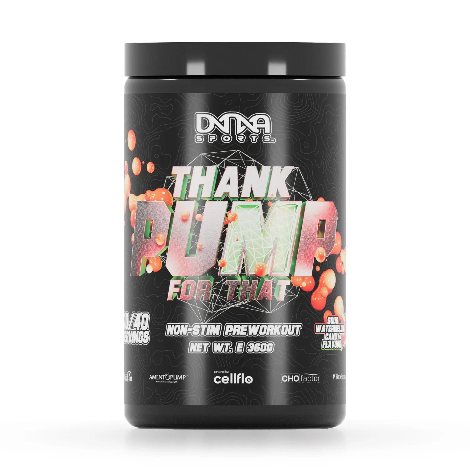 Thank Pump for That - Non-Stim Preworkout (20/40 Servings) - DNA Sports™