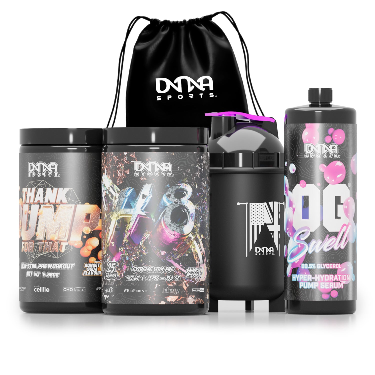 DEMON STACK - PREWORKOUT BUNDLE - DNA Sports™