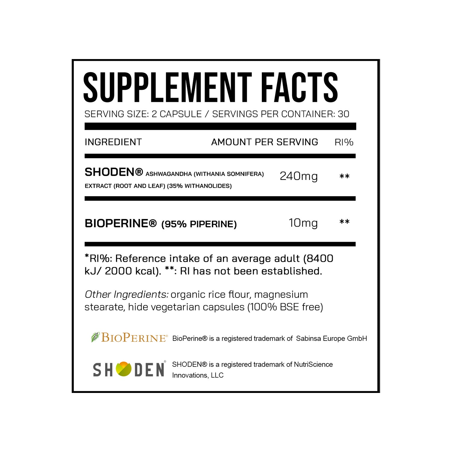 SHODEN® - Ashwagandha - DNA Sports™